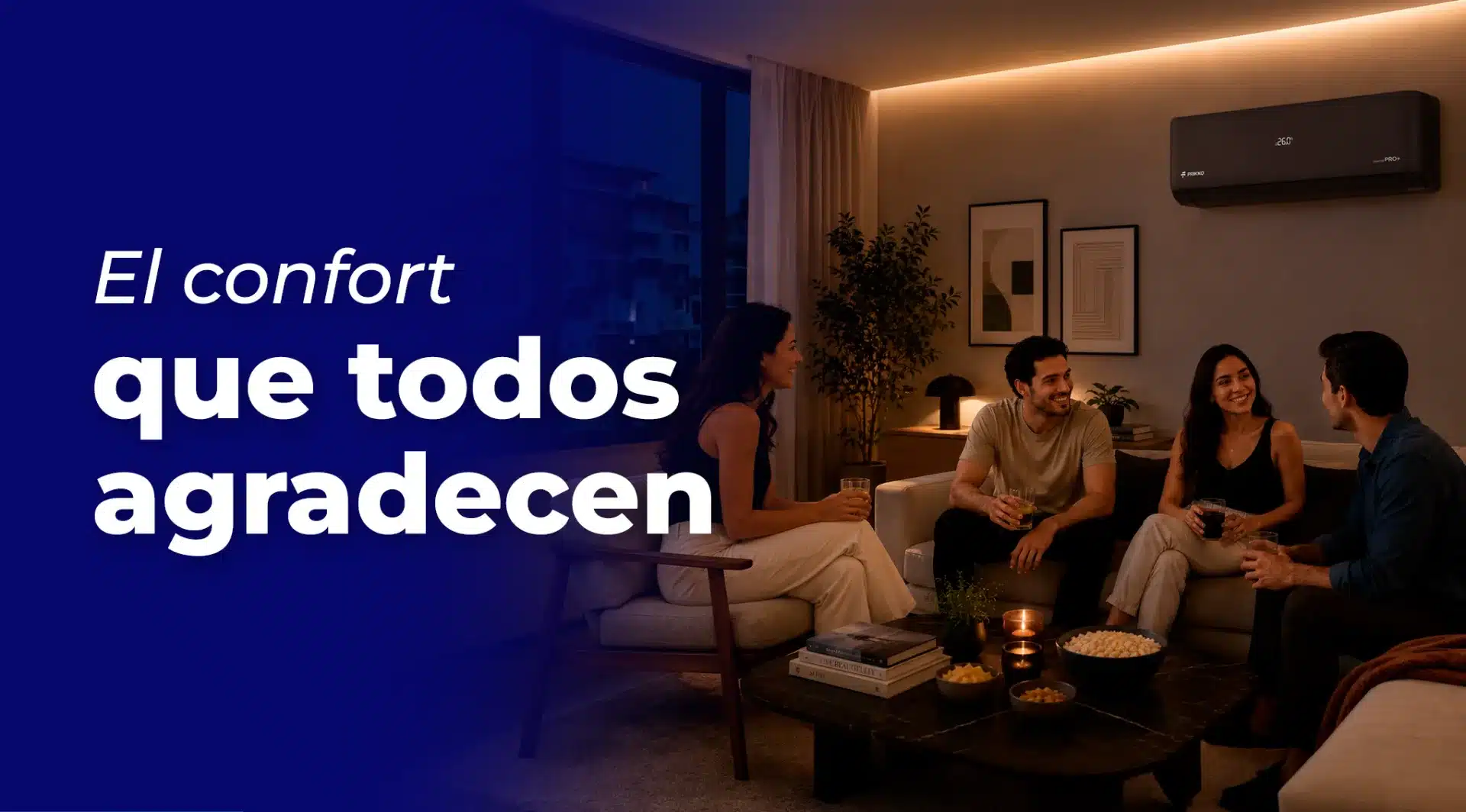 Temperatura de confort para convivir