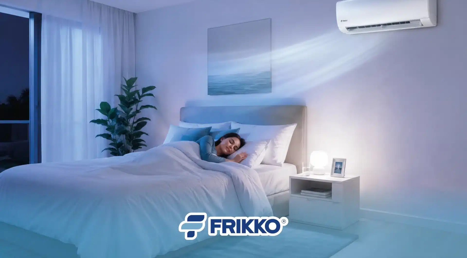 Distribución correcta del aire en la habitación para dormir mejor