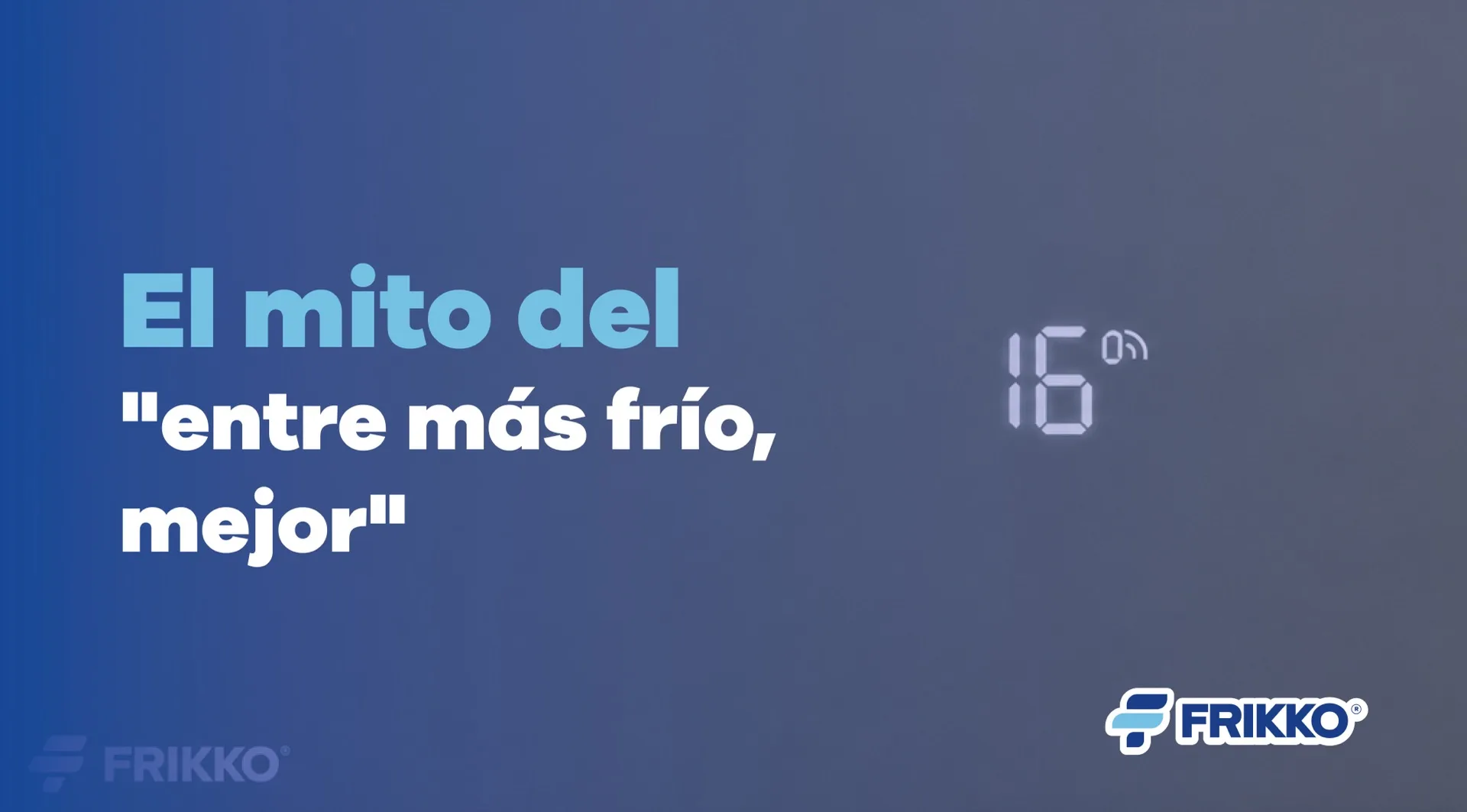 El mito de que poner el minisplit al mínimo enfría más rápido