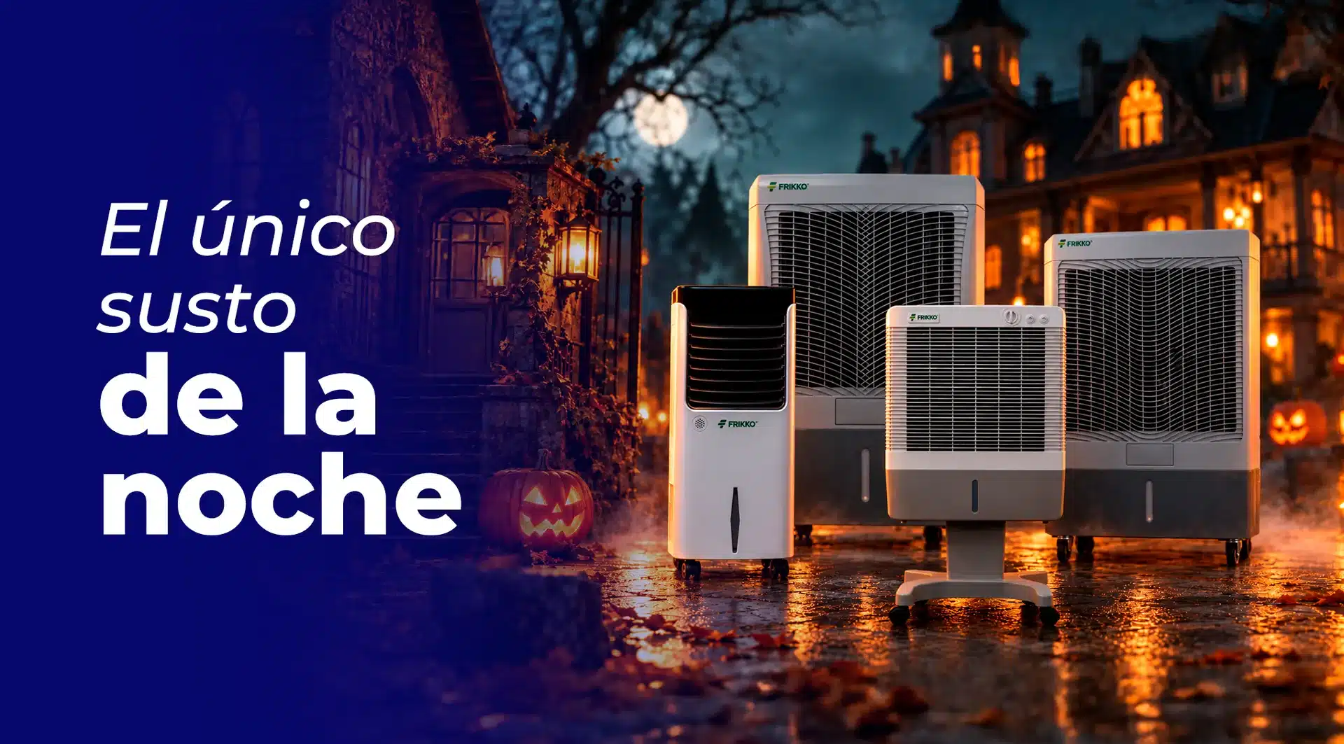Fiesta de Halloween en casa con un ambiente fresco