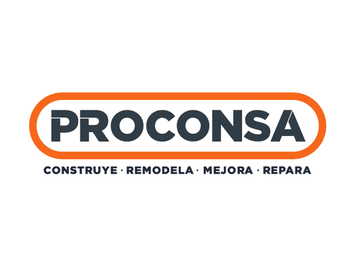 Logotipo de Proconsa (construye, remodela, mejora, repara)