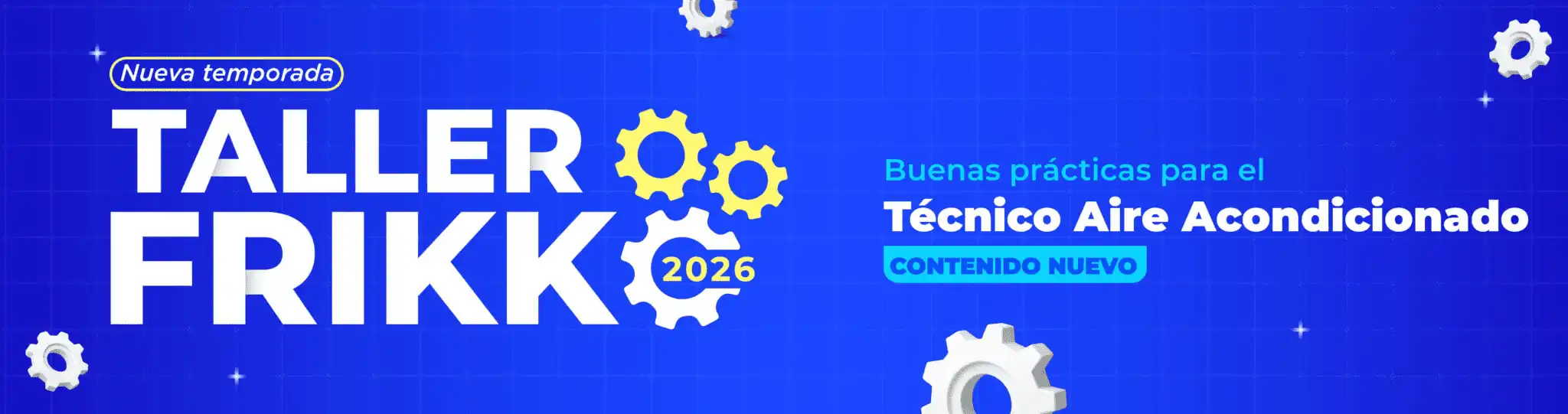 Banner para Taller Frikko 2026